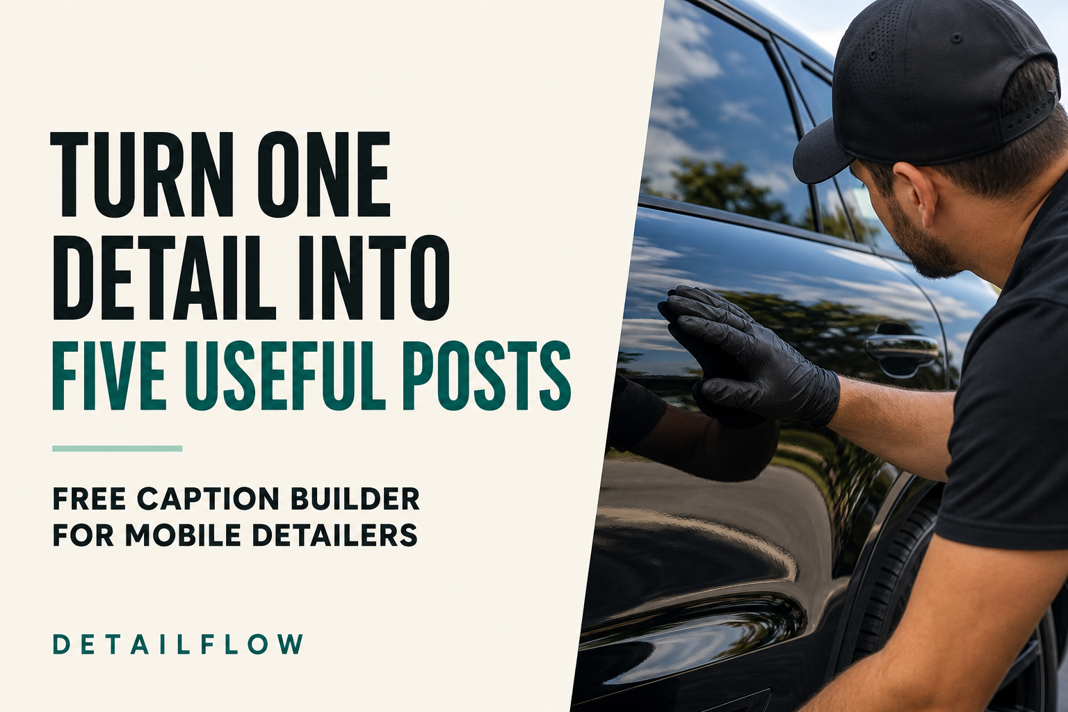 Turn one detail into five useful posts